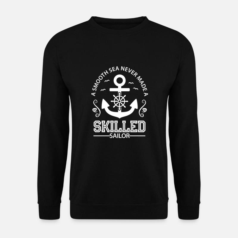 Segeln - Unisex Pullover - Schwarz
