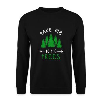 environnement - Sweat-shirt Unisexe - noir - Devant - Alina (178cm) & Michal (187cm)