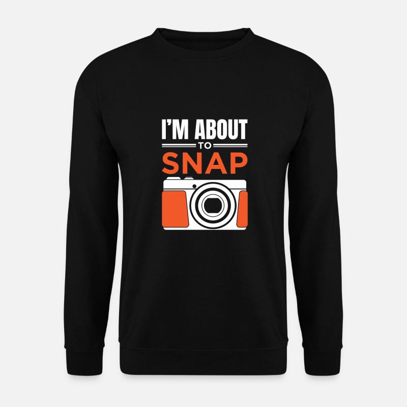 photographe - Sweat-shirt Unisexe - noir