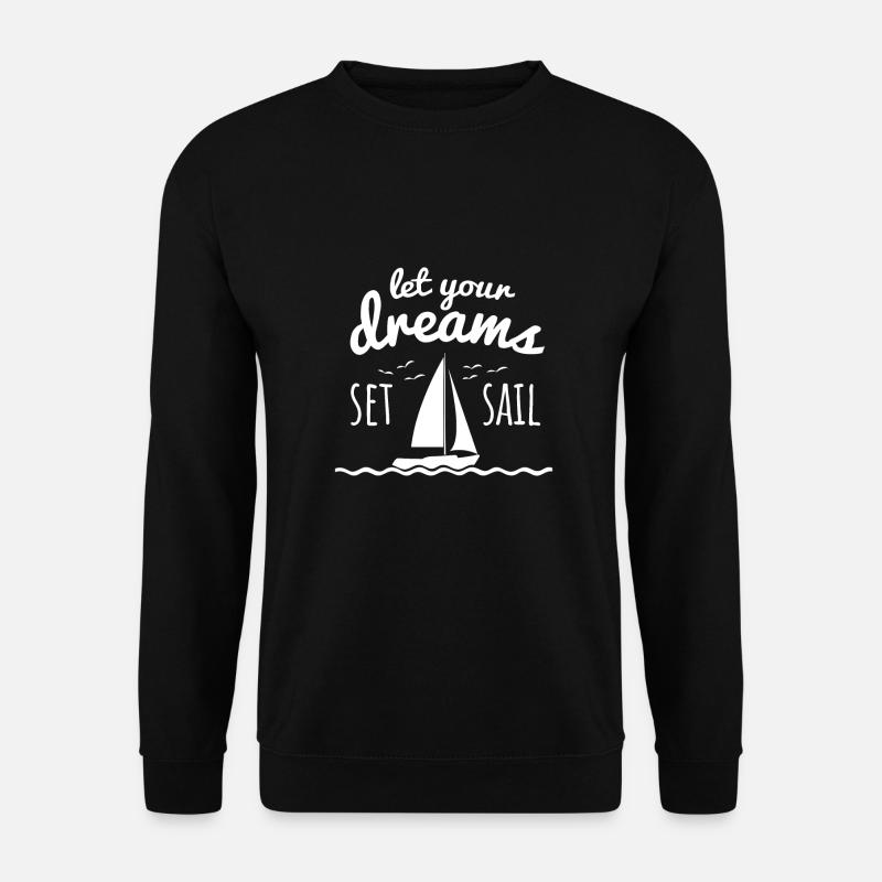 Segeln - Unisex Pullover - Schwarz