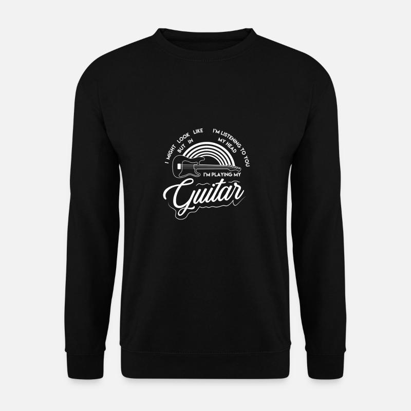 guitar - Unisex Sweatshirt - black