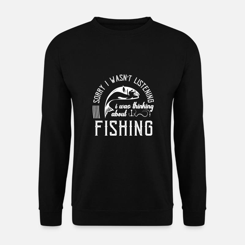 fishing - Unisex Sweatshirt - black