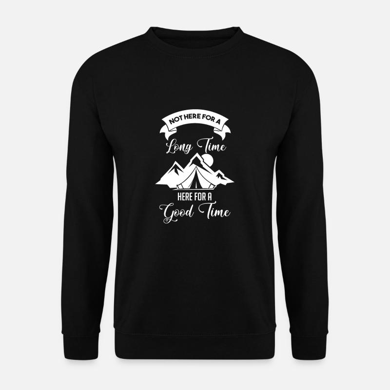 camping - Unisex Sweatshirt - black