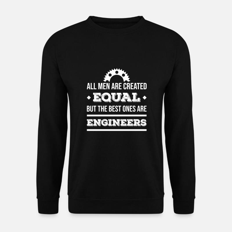 ingénieur - Sweat-shirt Unisexe - noir