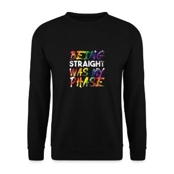 Cool LGBTQ & LGBTQIA Euqality Ally Merchandise - Sweat-shirt Unisexe - noir - Devant - Alina (178cm) & Michal (187cm)