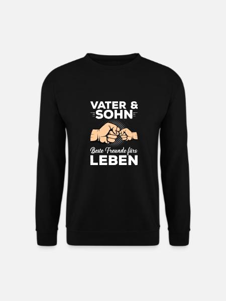 Papa Sohn - Unisex Pullover - Schwarz