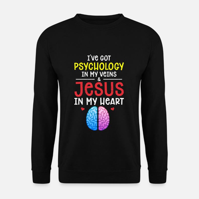 Psychologie - Unisex Pullover - Schwarz