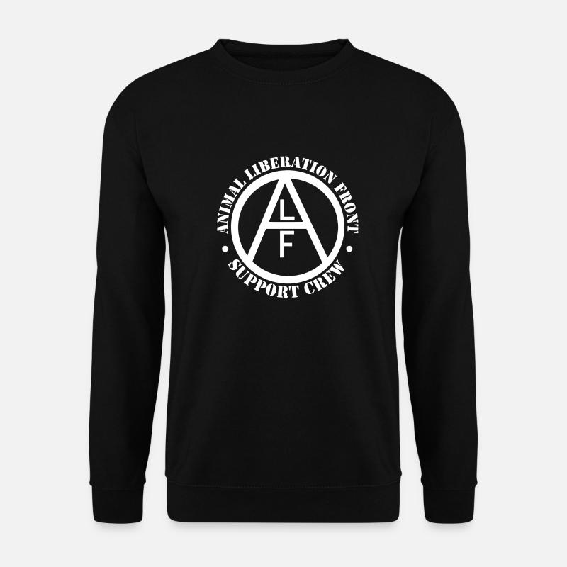 ALF Animal Liberation Front support crew - Unisex Sweatshirt - black