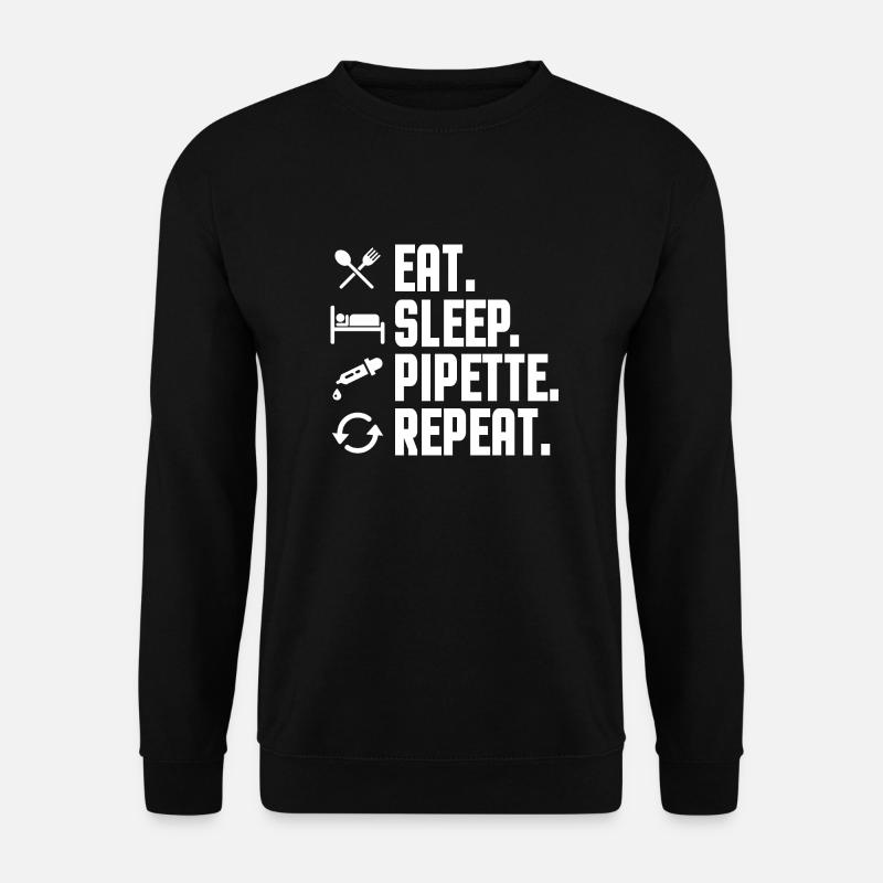 Biochemie Biologie Biochemiker Biologe Geschenk - Unisex Pullover - Schwarz