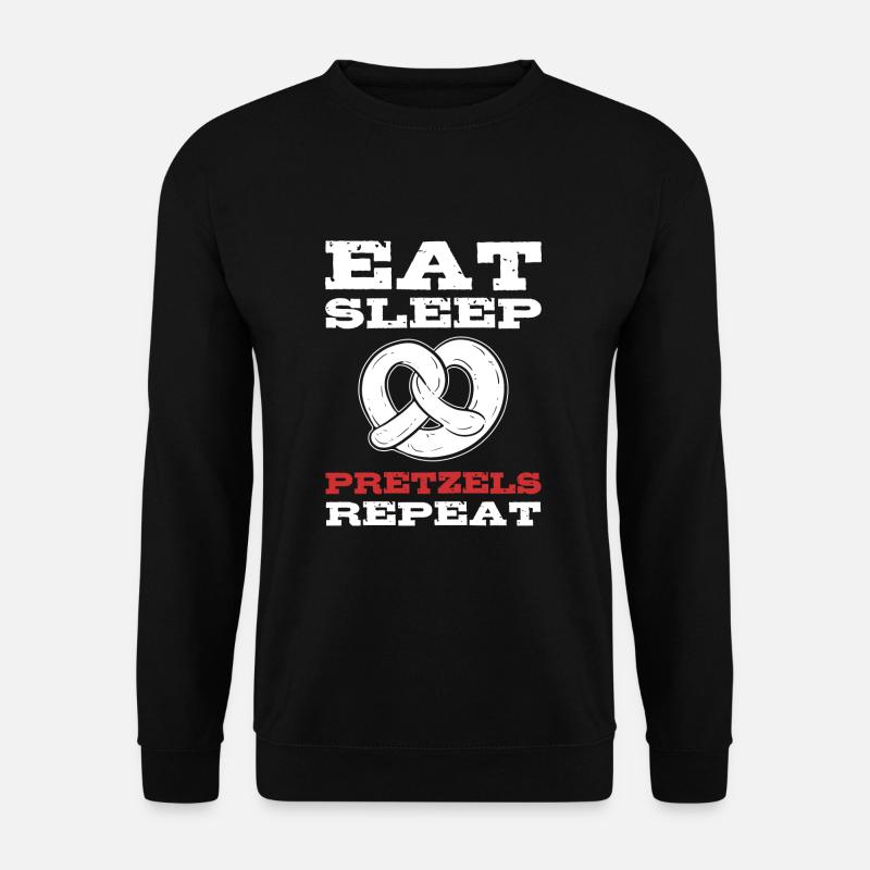 pretzel - Unisex Sweatshirt - black