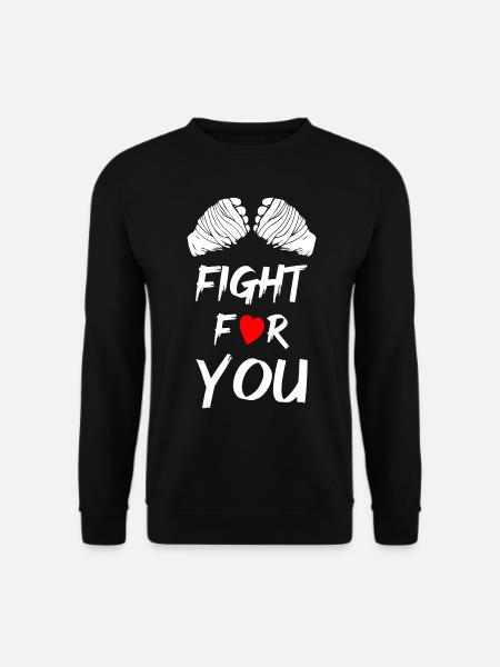 Fight For You - Unisex Sweatshirt - black