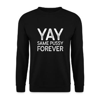 funny bachelor party | lustiges Junggeselle-Party - Unisex Pullover - Schwarz - Vorne - Alina (178cm) & Michal (187cm)