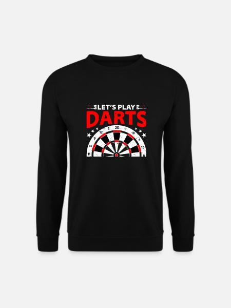 Darts Player 180 Dart - Unisex Sweatshirt - black