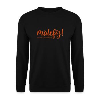 malefiz - Schlimmer Finger - Unisex Pullover - Schwarz - Vorne - Alina (178cm) & Michal (187cm)