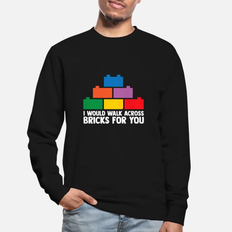 Brick Builder Brick Building Master Builder Unisex Sweatshirt