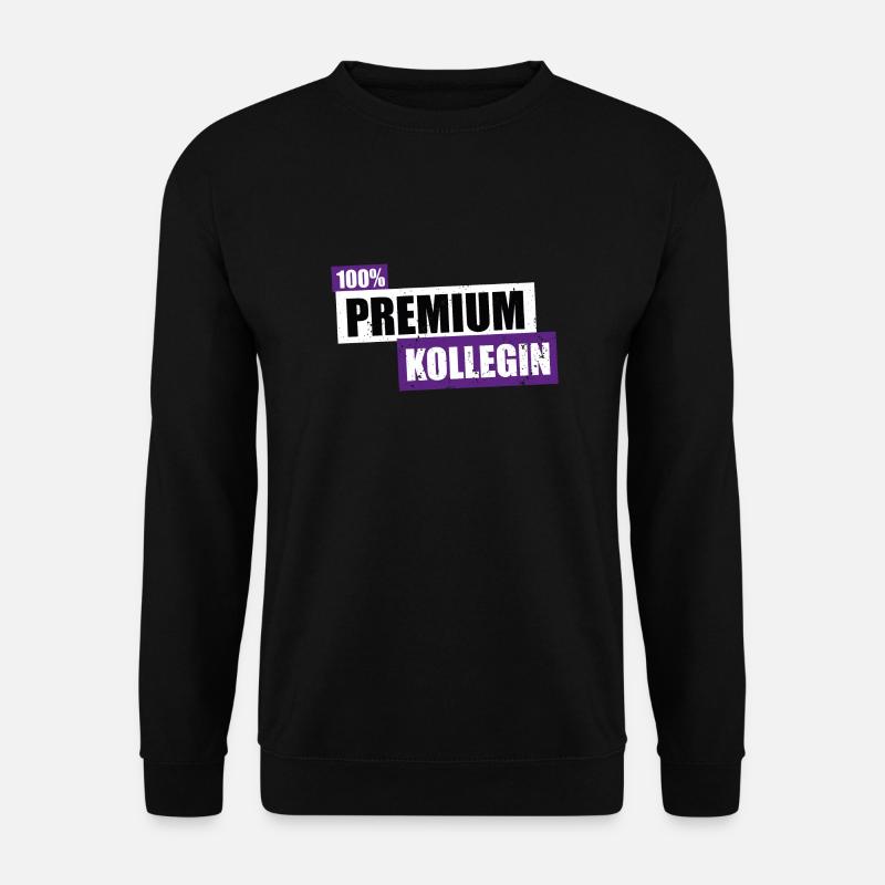 Kollegin Premium - lustiges Geschenk 100 Prozent - Unisex Pullover - Schwarz