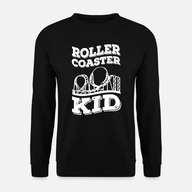 Roller Coaster Kids - Unisex Pullover - Schwarz