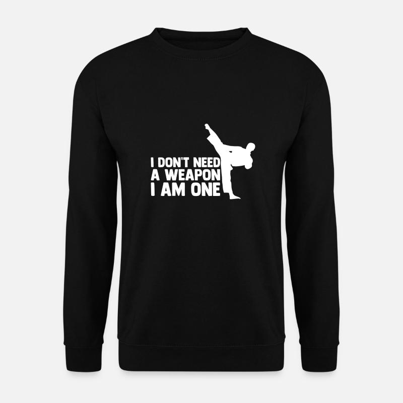 Taekwondo - Unisex Pullover - Schwarz