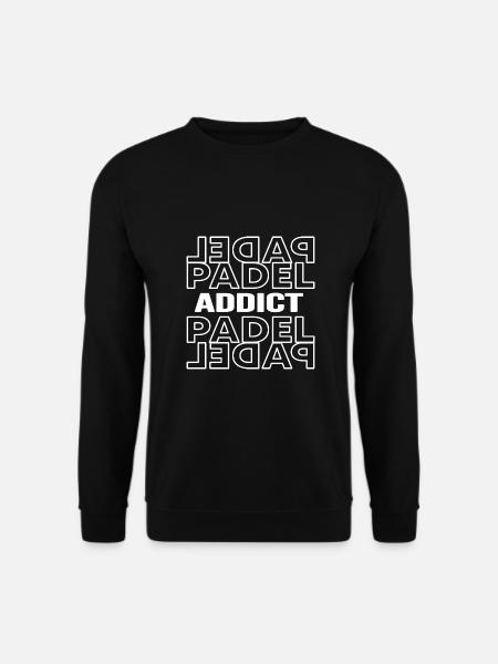 Padel Padeltennis Padeltennis-addict - Unisex Pullover - Schwarz