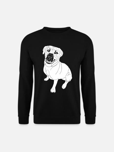 Bullmastiff Mix - Unisex Pullover - Schwarz
