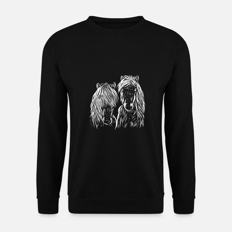 Horse - Unisex Sweatshirt - black
