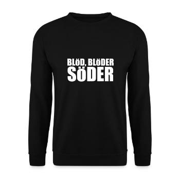 Blöd Blöder Söder - Unisex Pullover - Schwarz - Vorne - Alina (178cm) & Michal (187cm)