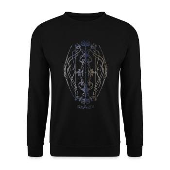 Résumé n° 72 - Sweat-shirt Unisexe - noir - Devant - Alina (178cm) & Michal (187cm)