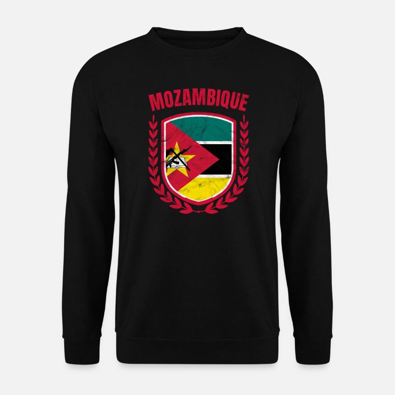 Mozambique - Unisex Sweatshirt - black
