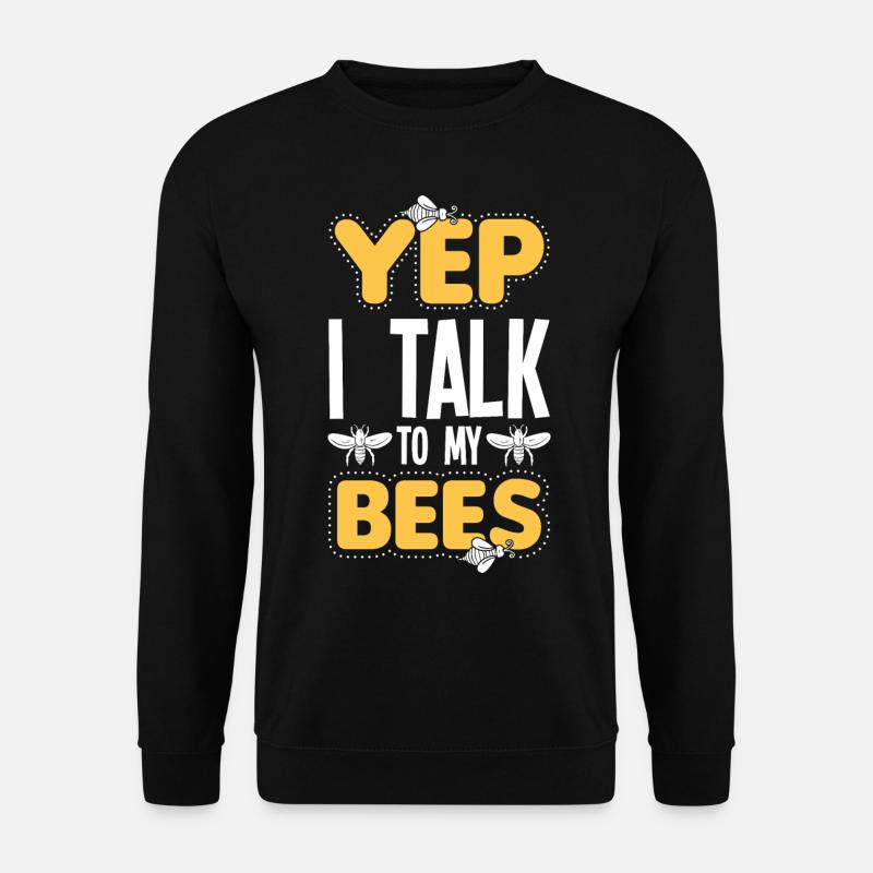 Imker Bienenzüchter Bienen Honigbiene Imkerei - Unisex Pullover - Schwarz