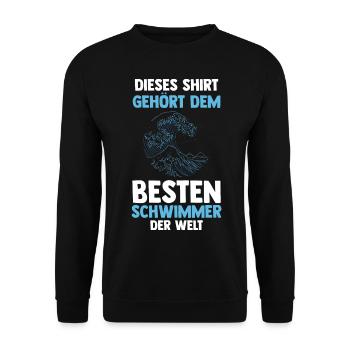 Schullehrer Lehrer - Unisex Pullover - Schwarz - Vorne - Alina (178cm) & Michal (187cm)