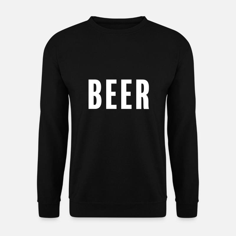 Bier - Unisex Pullover - Schwarz