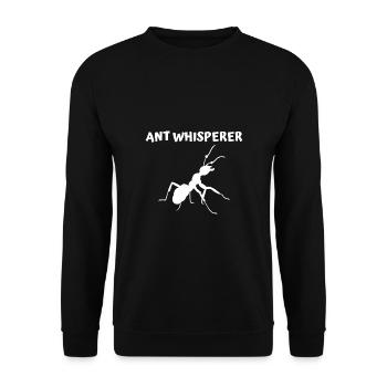 Ameise - Unisex Pullover - Schwarz - Vorne - Alina (178cm) & Michal (187cm)