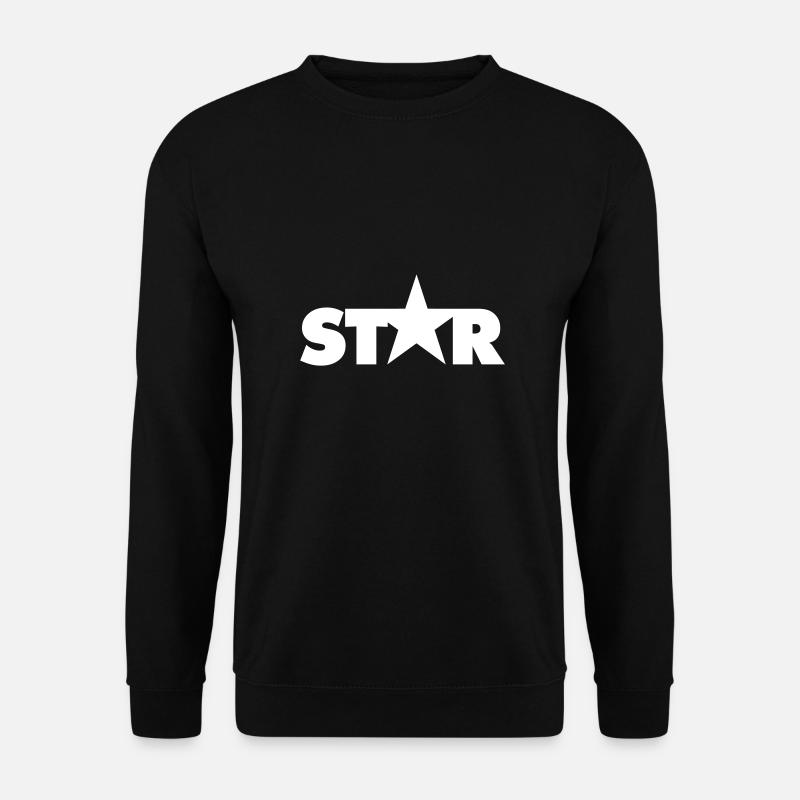 STERN - Unisex Pullover - Schwarz