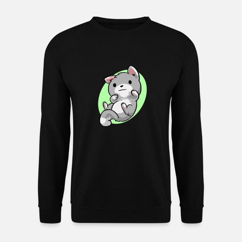 kitten - Unisex Sweatshirt - black