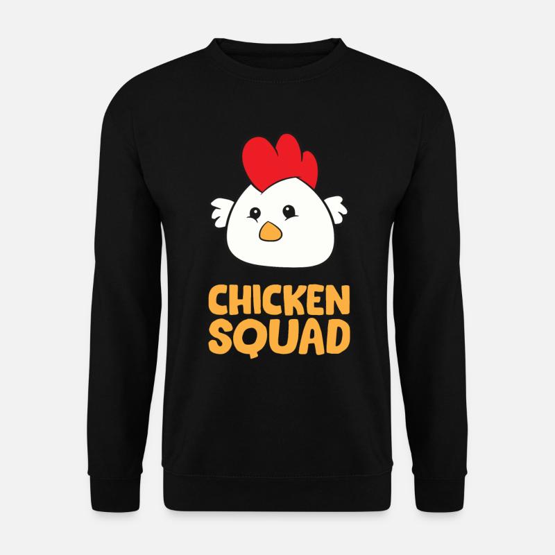 Huhn - Chicken Squad - Unisex Sweatshirt - black