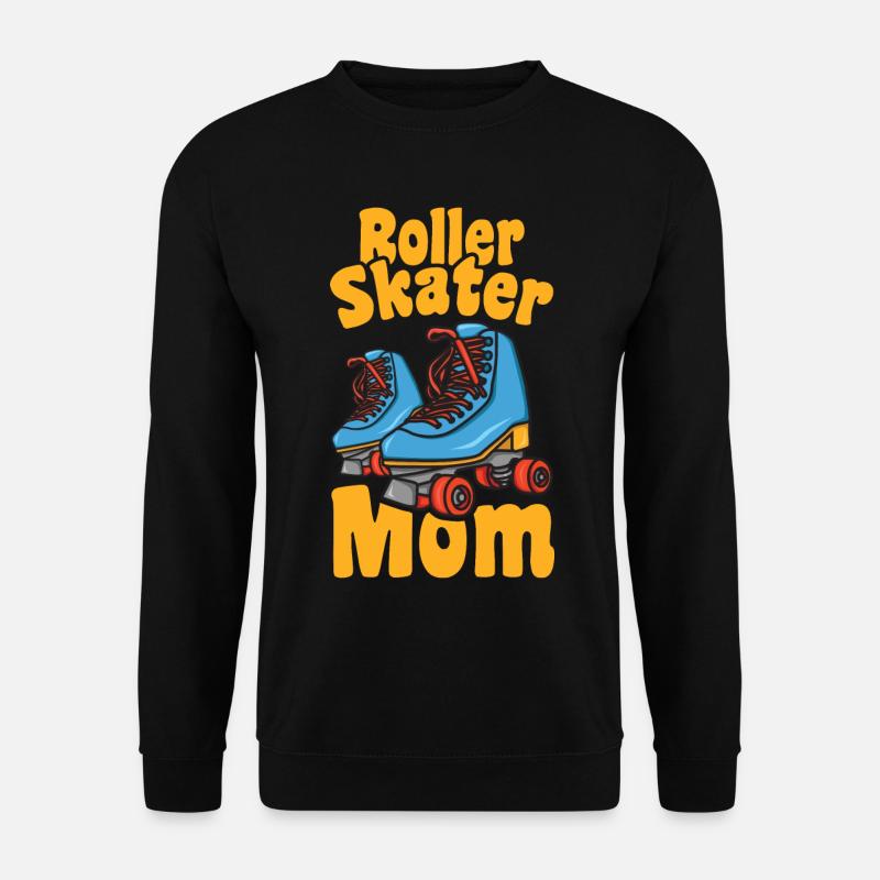 Rollschuh Mama - Unisex Pullover - Schwarz