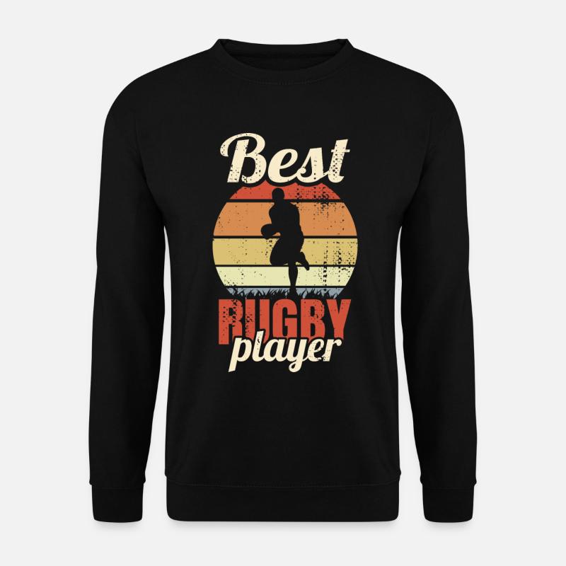 Best Rugby Player - Unisex Sweatshirt - black