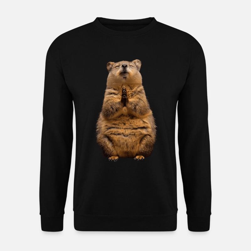 Quokka - Unisex Pullover - Schwarz