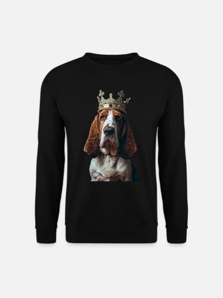 Basset - Unisex Sweatshirt - black