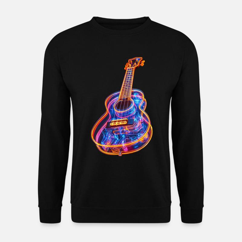 Ukulele - Unisex Sweatshirt - black
