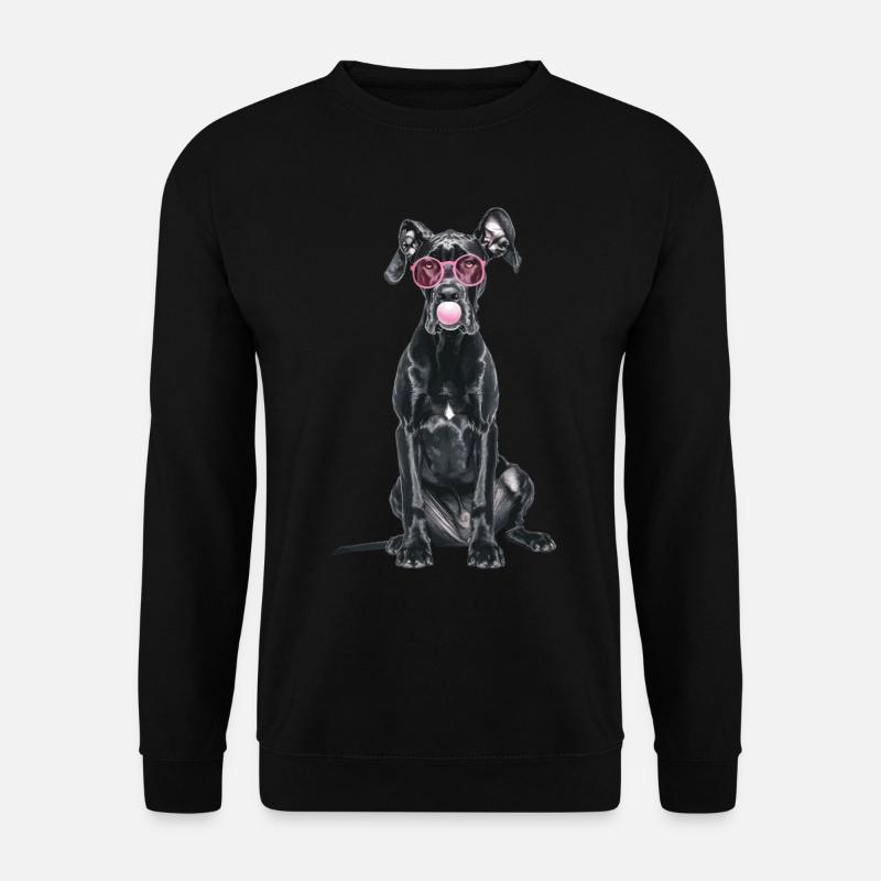 Deutsche Dogge - Unisex Pullover - Schwarz