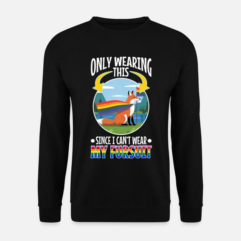 Certified furry - Unisex Pullover - Schwarz