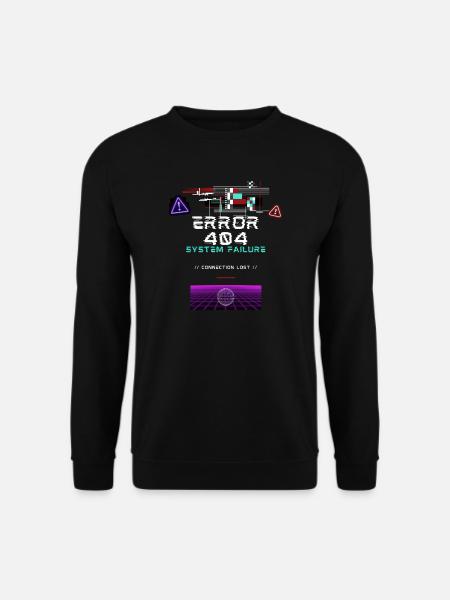 Cyberpunk & Static - Unisex Sweatshirt - black