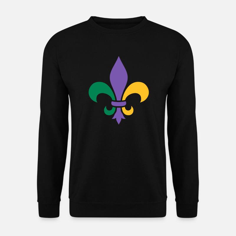 Mardi Gras - Unisex Sweatshirt - black