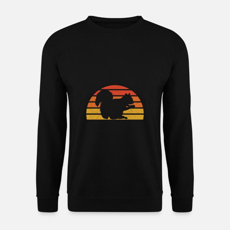 Squirrel - Unisex Sweatshirt - black
