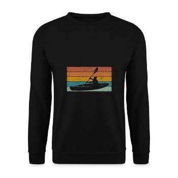 Kayak - Unisex Pullover - Schwarz - Vorne - Alina (178cm) & Michal (187cm)