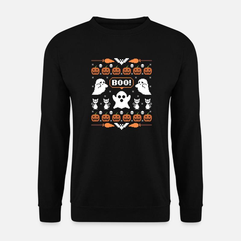 Halloween 8-Bit - Unisex Sweatshirt - black