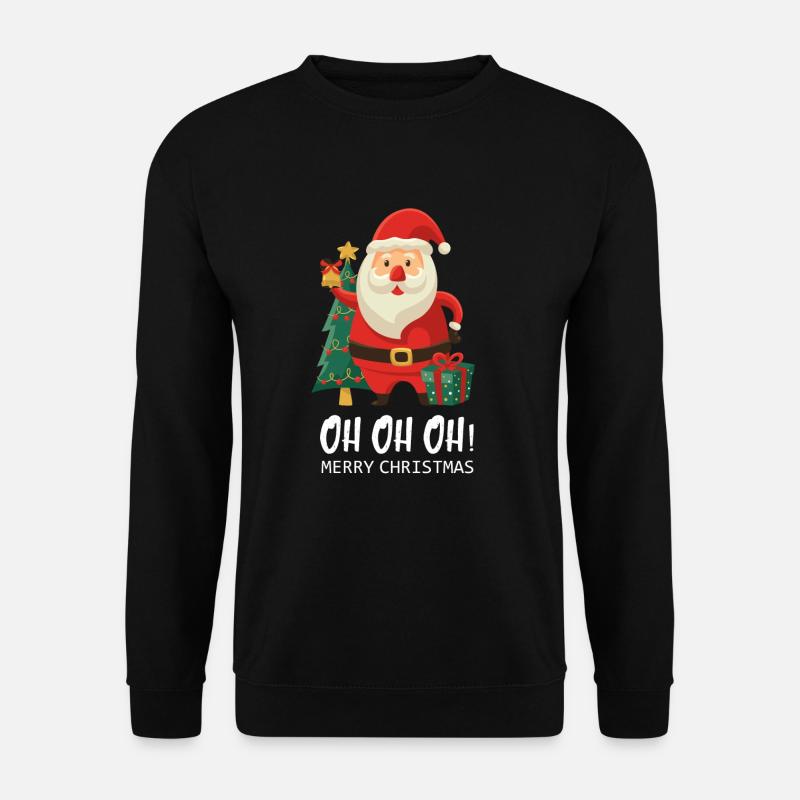 Weihnachten - Unisex Pullover - Schwarz