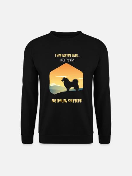 Australian Shepherd Geschenk - Unisex Pullover - Schwarz