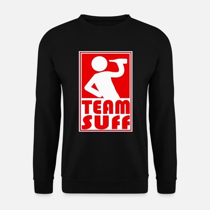 TEAM SUFF - Unisex Pullover - Schwarz